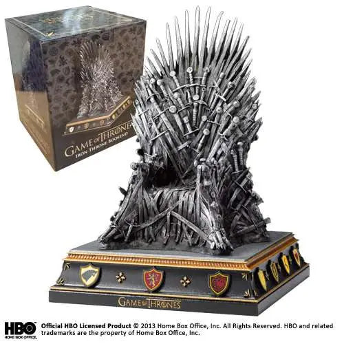 Juego de Tronos Soportalibro Trono de Hierro 19 cm