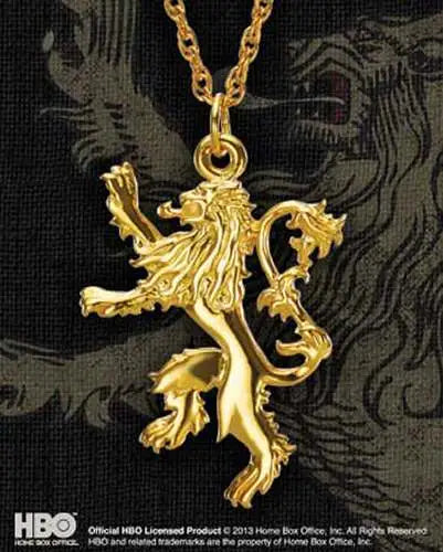 Colgante the noble collection juego de tronos lannister