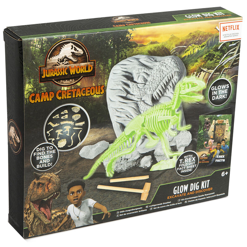 Kit Excavacion Brillante Camp Cretaceaous Jurassic World Frikytopia