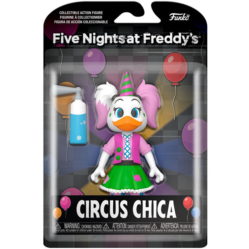 Figura Action Five Nights at Freddys Circus Chica 12,5cm Frikytopia