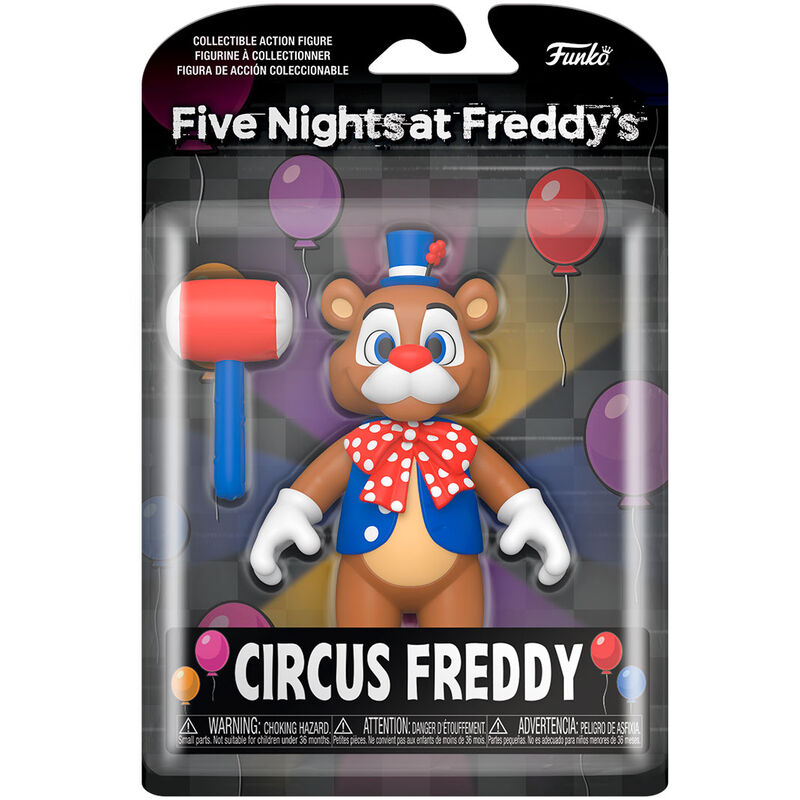 Figura Action Five Nights at Freddys Circus Freddy 12,5cm Frikytopia