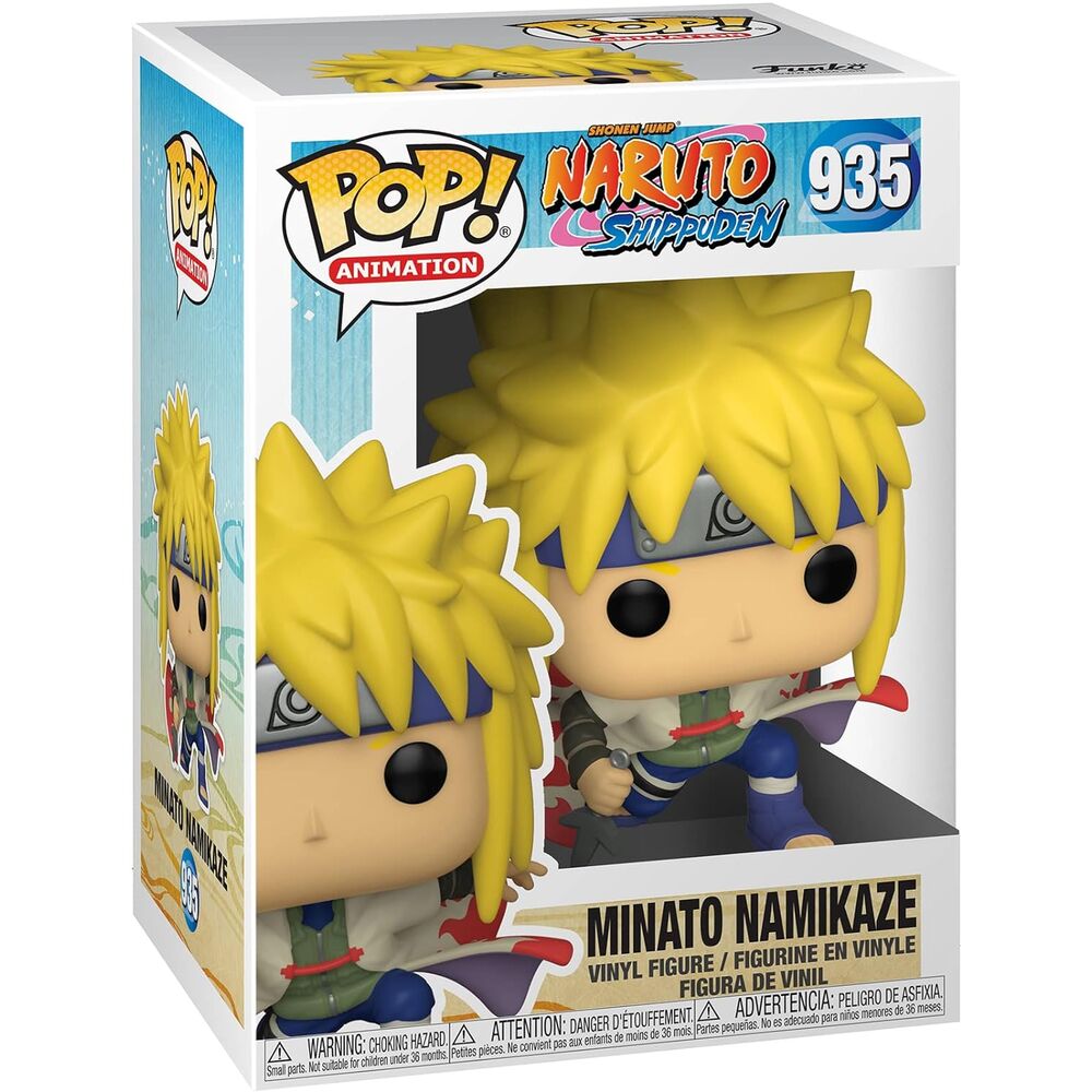 Naruto Figura POP! Animation Vinyl Minato Namikaze 9 cm