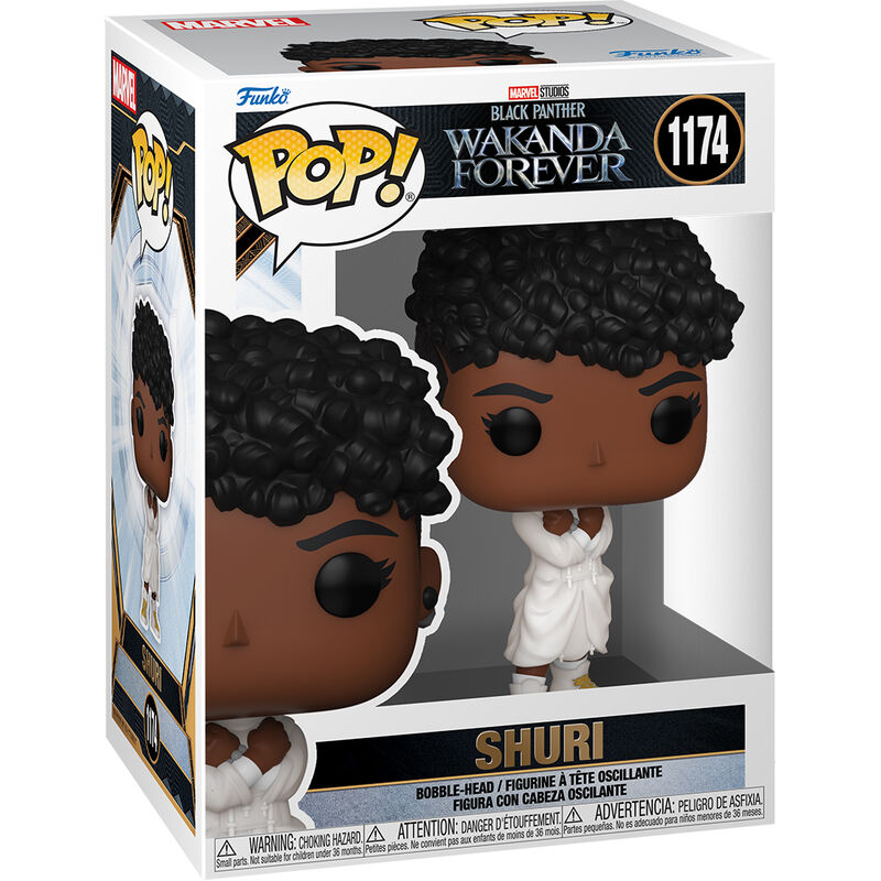 Figura POP Marvel Black Panther Wakanda Forever Shuri Frikytopia