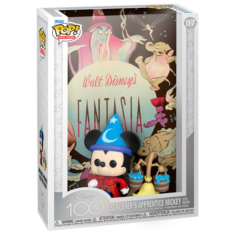 Funko pop movie poster disney walt disney fantasia 67578 Frikytopia