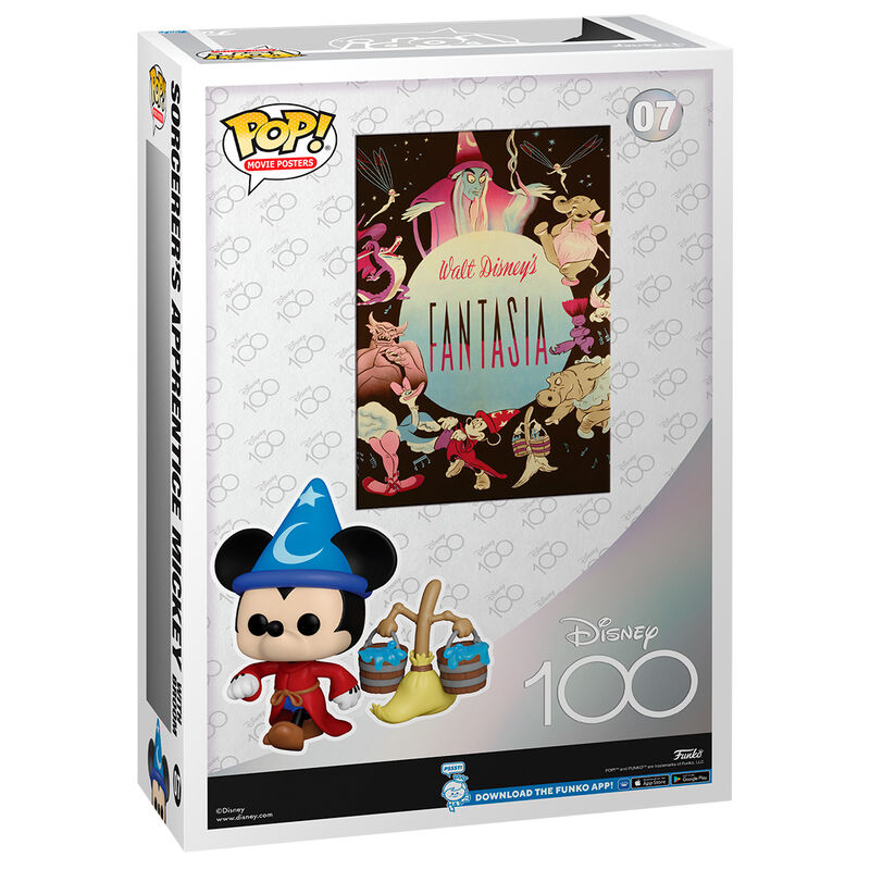 Funko pop movie poster disney walt disney fantasia 67578
