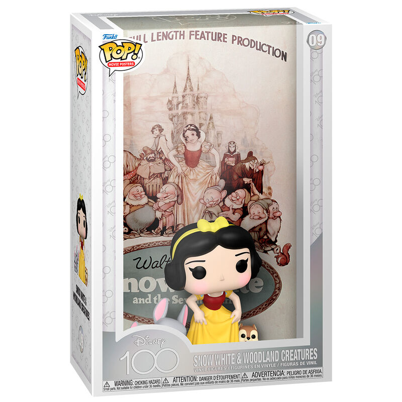 Figura POP Movie Poster Disney 100th Blancanieves Frikytopia