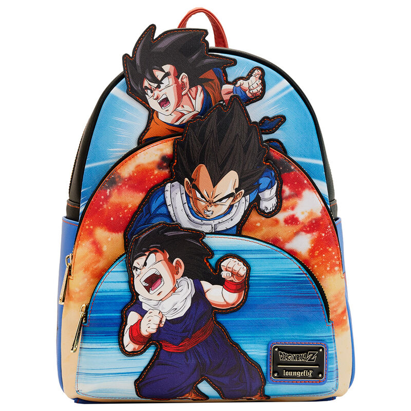 Mochila Trio Dragon Ball Z Loungefly 31cm Frikytopia