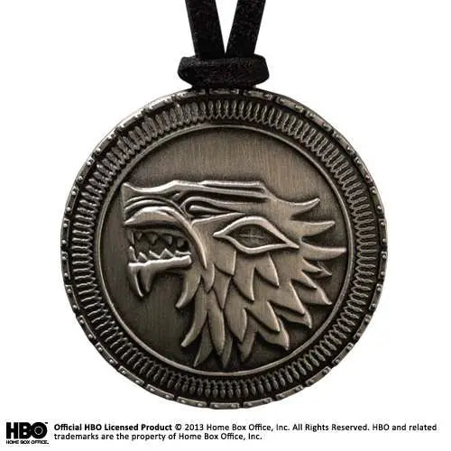 GAME OF THRONES STARK SHIELD PENDANT Frikytopia