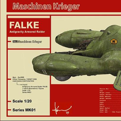 MASCHINEN KRIEGER ANTIGRAVITY ARMORED RAIDER PKF 85 FALKE 1/20 MK Frikytopia