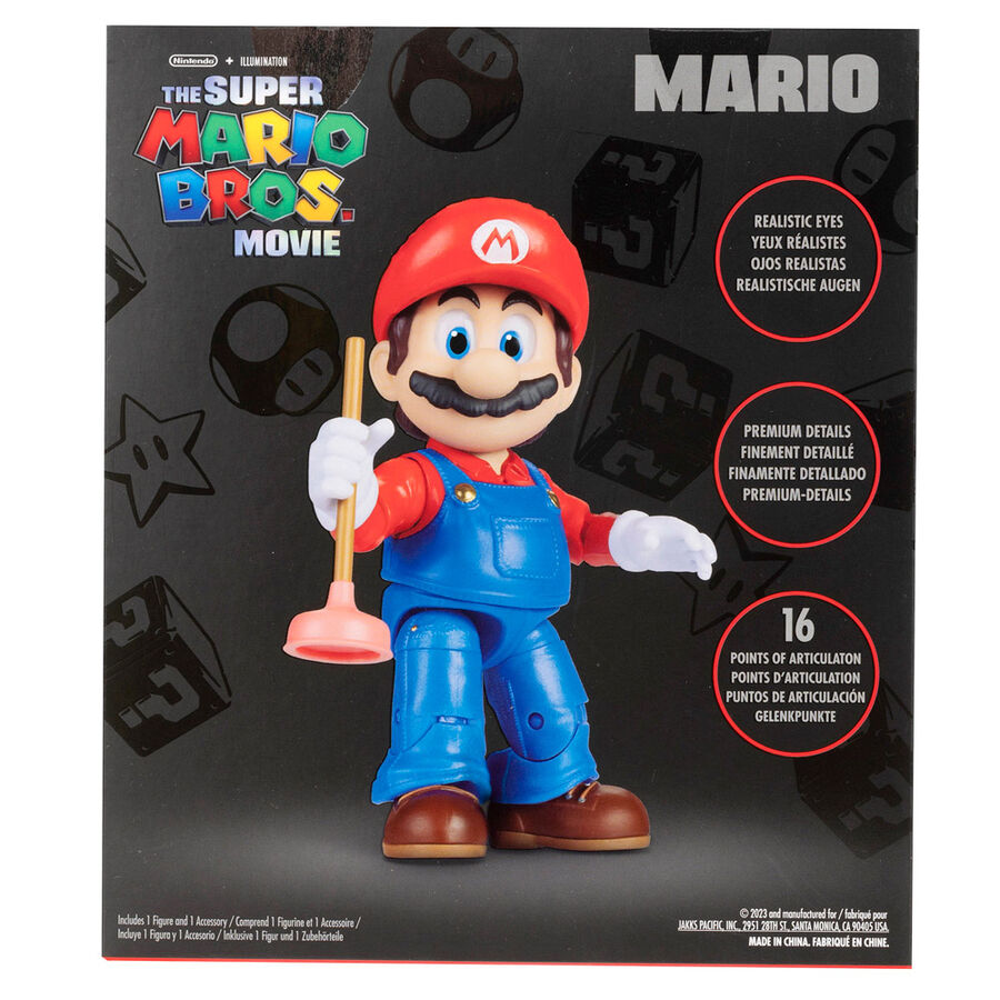 Super Mario Bros. La película Figura Mario 13 cm