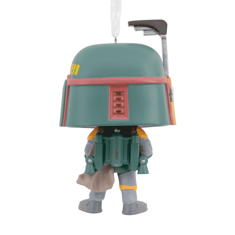 Adorno de navidad funko star wars boba fett figura de resina