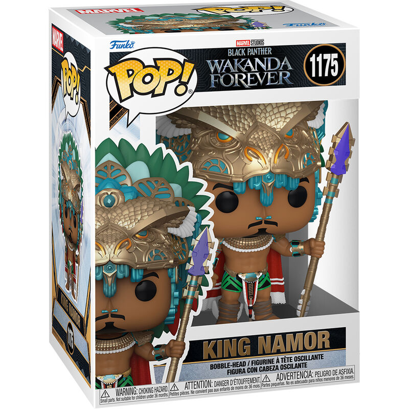 Figura POP Marvel Black Panther Wakanda Forever King Namor Frikytopia