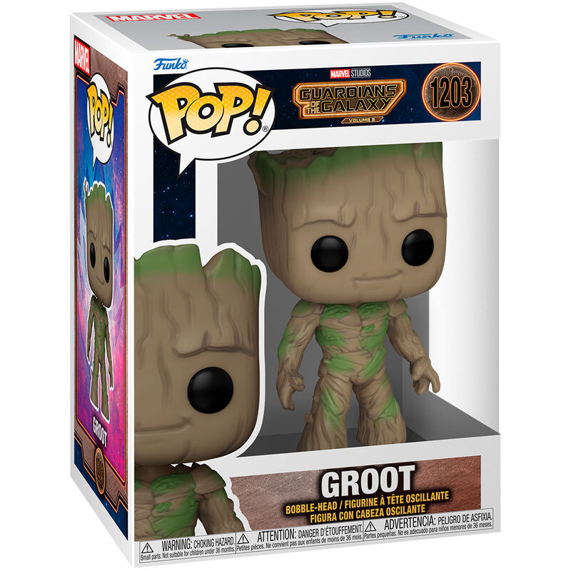 Guardianes de la Galaxia vol. 3 POP! Vinyl Figura Groot 9 cm Frikytopia