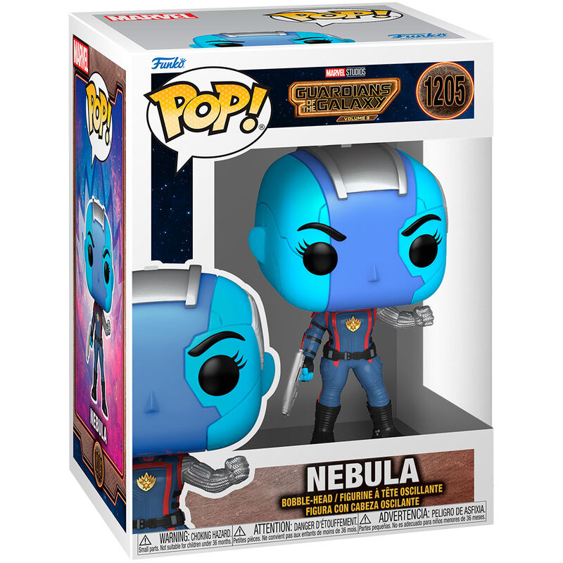 Figura POP Marvel Guardianes de la Galaxia 3 Nebula Frikytopia