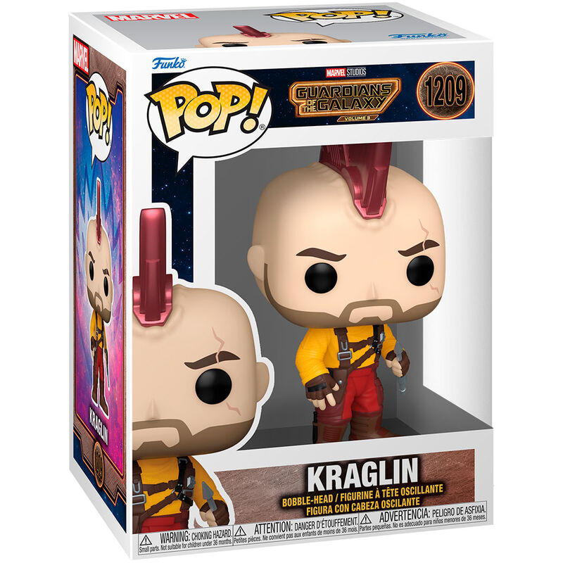 Figura POP Marvel Guardianes de la Galaxia 3 Kraglin Frikytopia