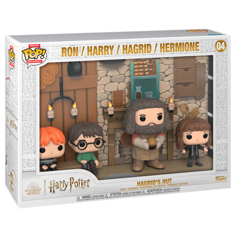 Figura POP Moments Deluxe Harry Potter Hagrids Hut Frikytopia
