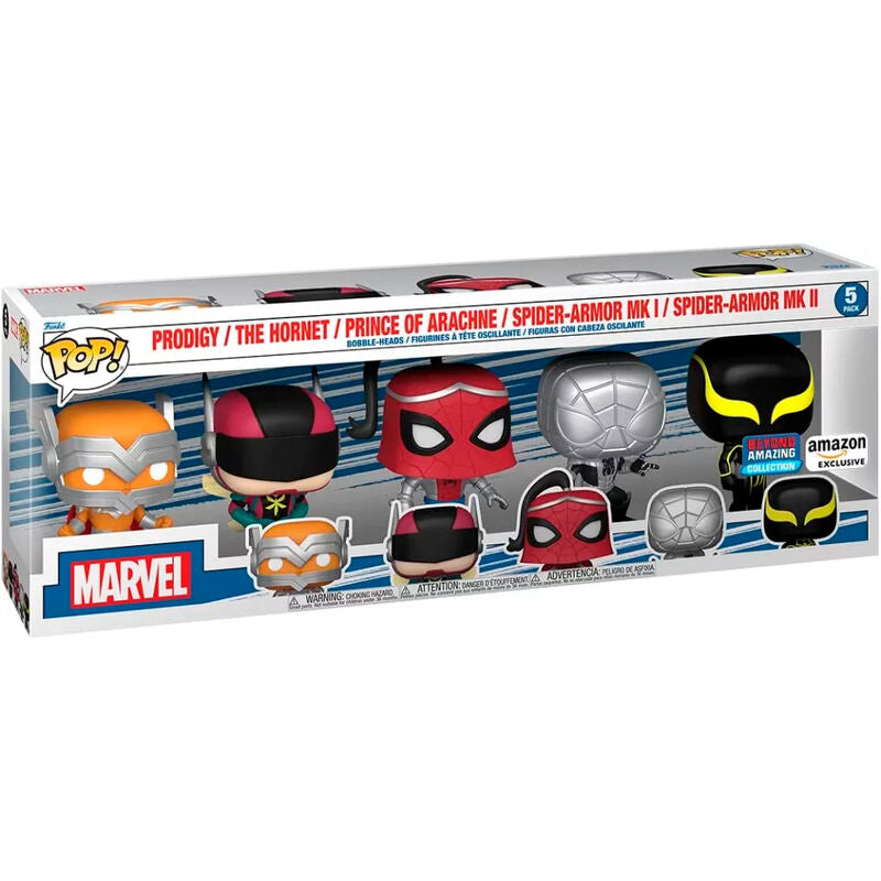 Marvel Pack de 5 Figuras POP! Vinyl Year of the Spider Special Edition Frikytopia