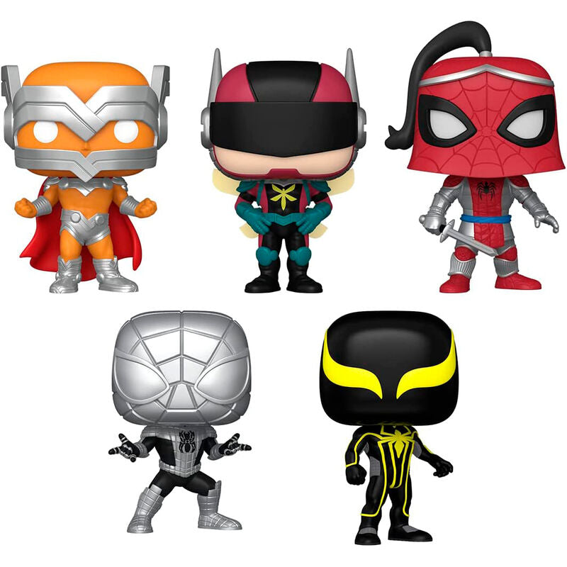 Marvel Pack de 5 Figuras POP! Vinyl Year of the Spider Special Edition