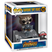 Funko pop deluxe marvel guardianes de la galaxia rocket 63211