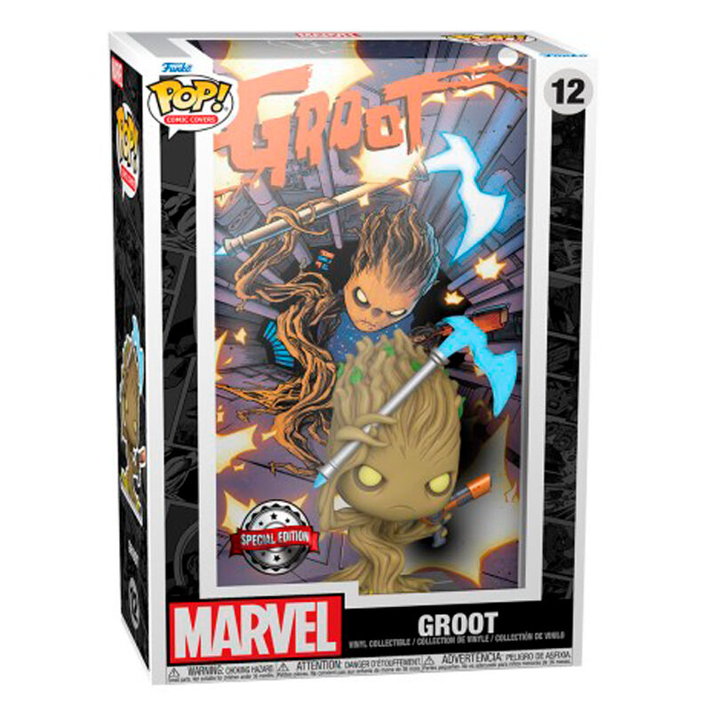 Figura POP Comic Cover Marvel Groot Exclusive Frikytopia