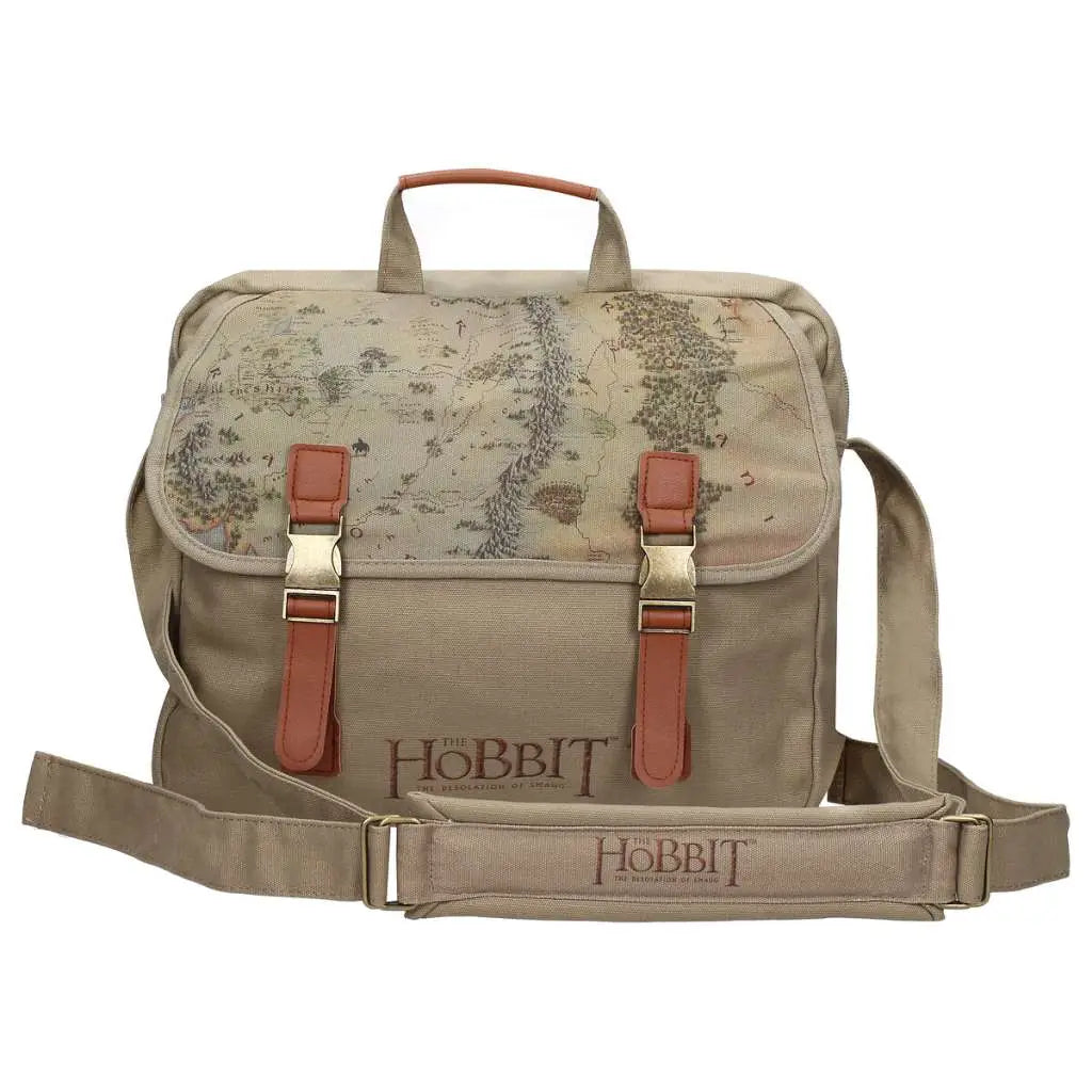 Bolso bandolera tela Mapa Hobbit