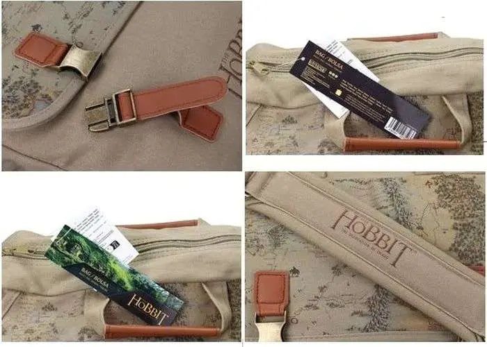 Bolso bandolera tela Mapa Hobbit