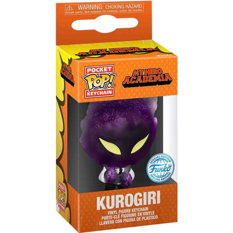 Llavero Pocket POP My Hero Academia Kurogiri Exclusive Frikytopia