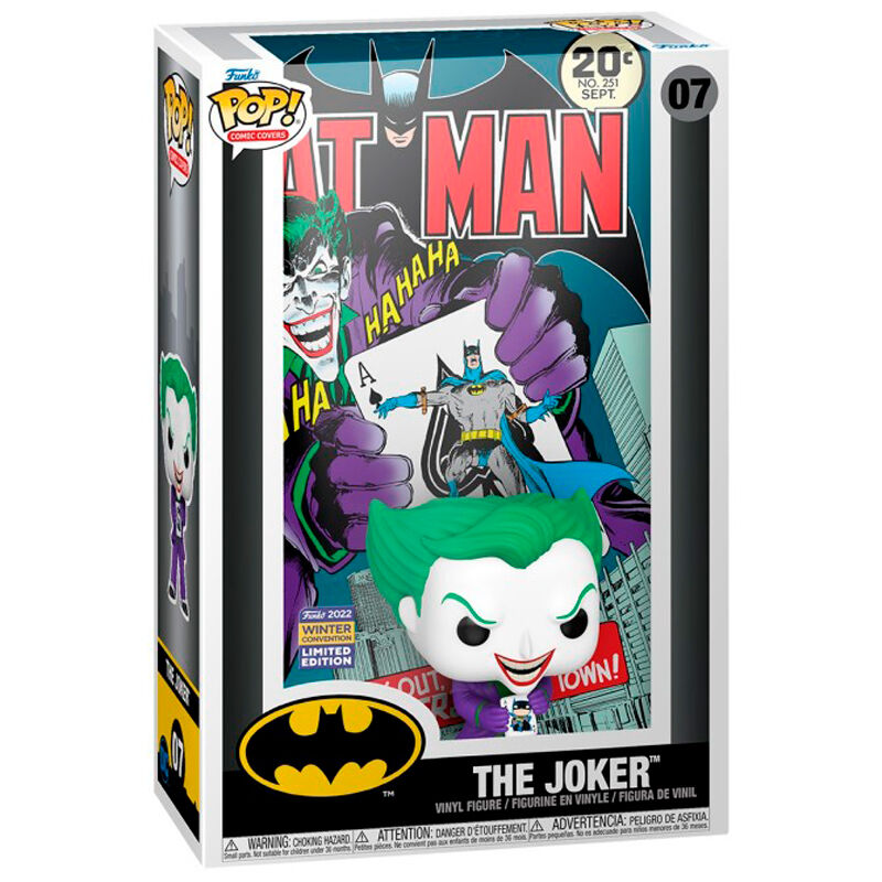 Figura POP Comic Cover Batman The Joker Exclusive Frikytopia