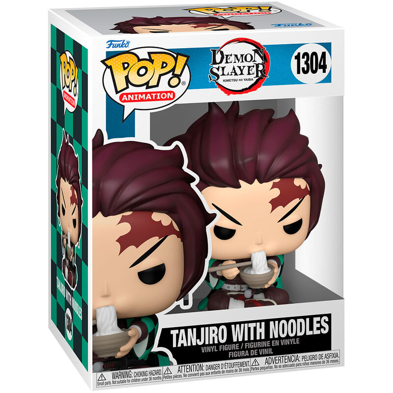 Figura POP Demon Slayer Kimetsu no Yaiba Tanjiro with Noodles Frikytopia
