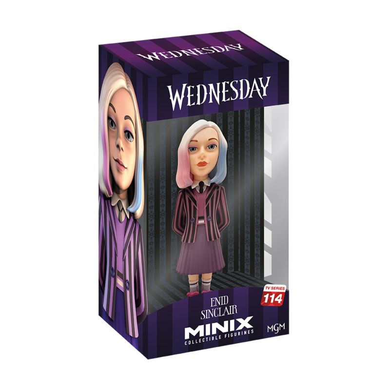 Figura Minix Enid Sinclair Addams Wednesday 12cm Frikytopia