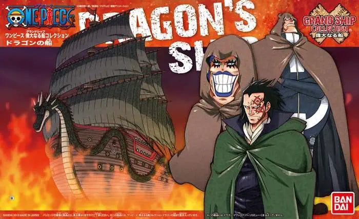 Figura Model Kit Dragons Ship One Piece 15cm