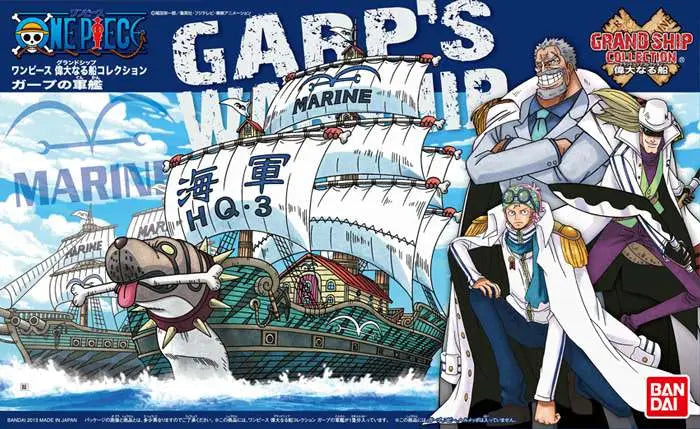 Figura Model Kit Garps Ship One Piece 15 cm
