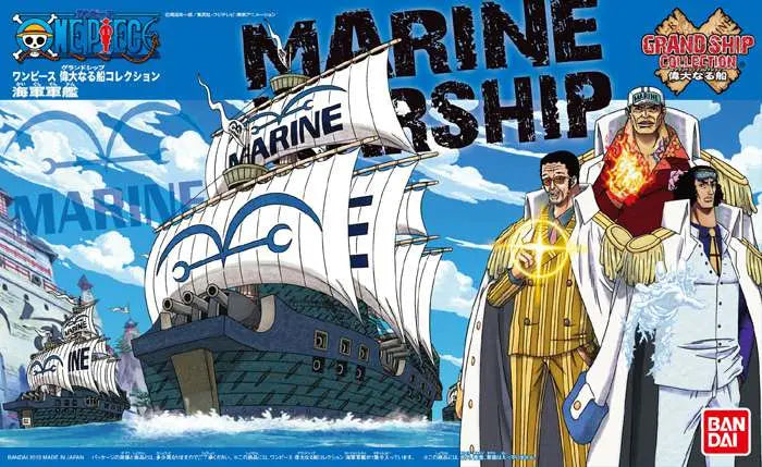 Figura Model Kit Marine Ship One Piece 15cm