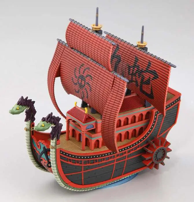 Figura Model Kit Nine Snake Kuja Pirate Ship One Piece 15cm