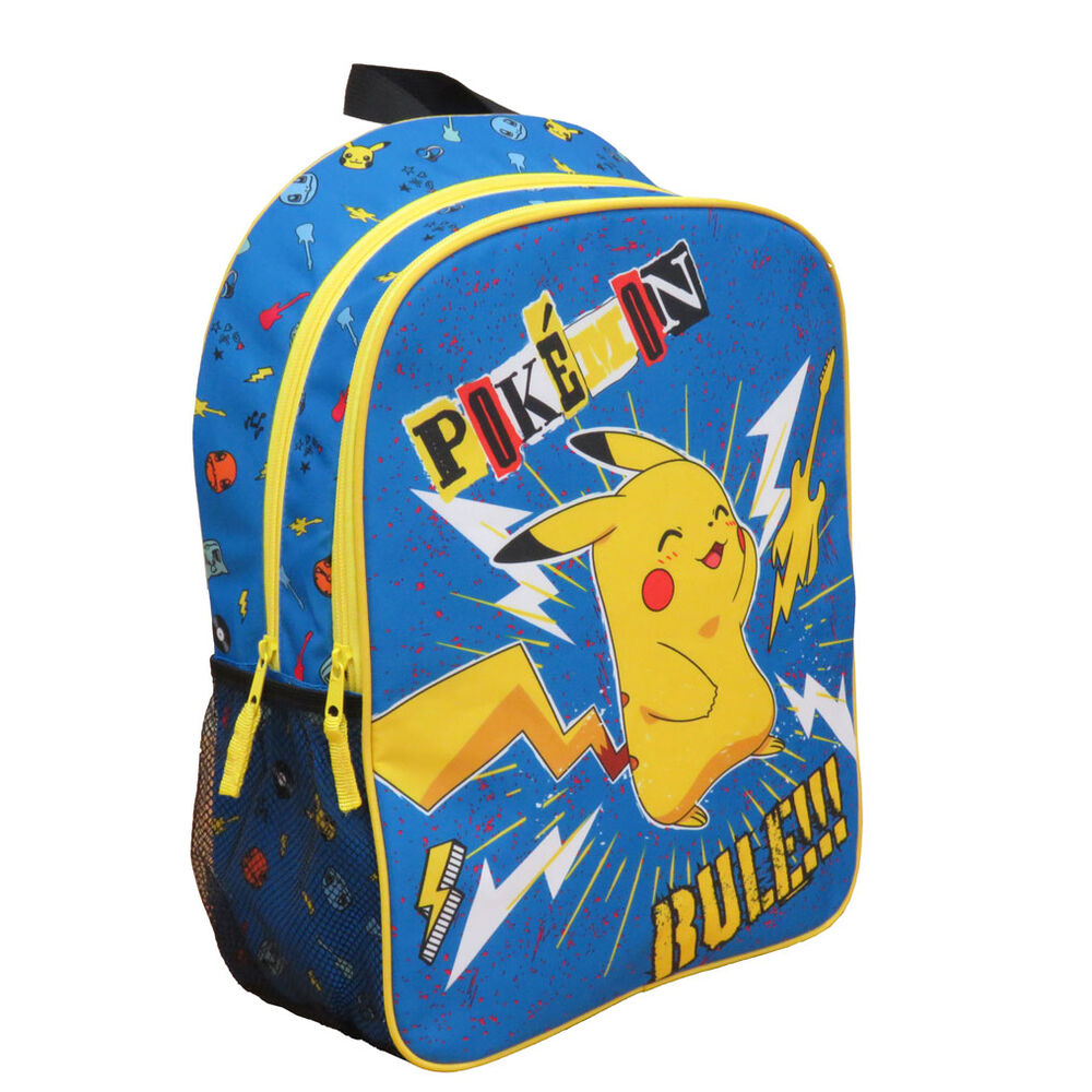 Mochila Pikachu Pokemon 41cm adaptable Frikytopia