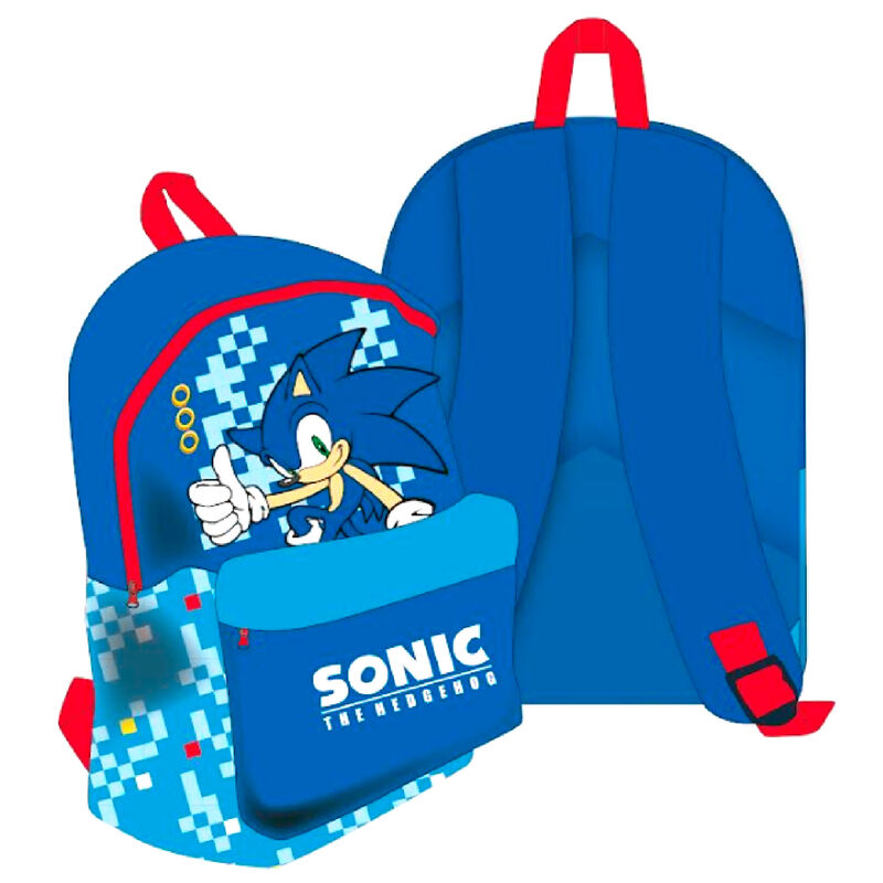 Mochila Sonic the Hedgehog 40cm Frikytopia