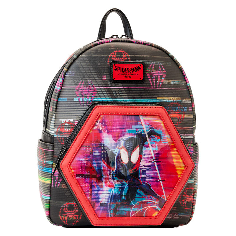 Mochila lenticular Cruzando el Multiverso Spiderman Marvel Loungefly 2 Frikytopia
