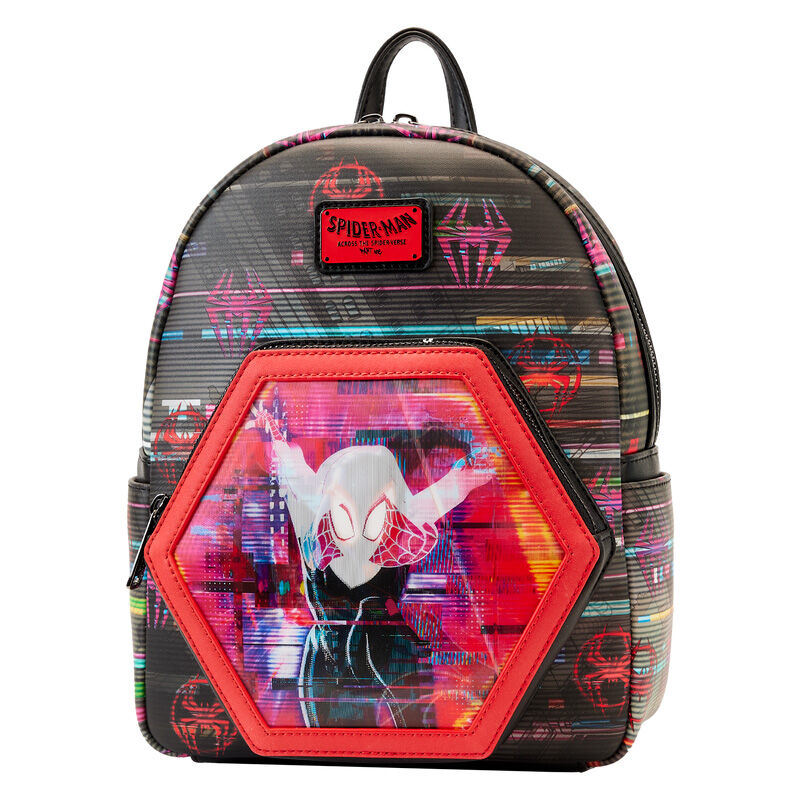 Mochila lenticular Cruzando el Multiverso Spiderman Marvel Loungefly 2