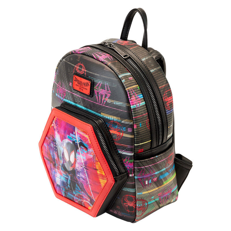 Mochila lenticular Cruzando el Multiverso Spiderman Marvel Loungefly 2