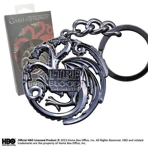 GAME OF THRONES TARGARYEN SIGIL KEYCHAIN Frikytopia
