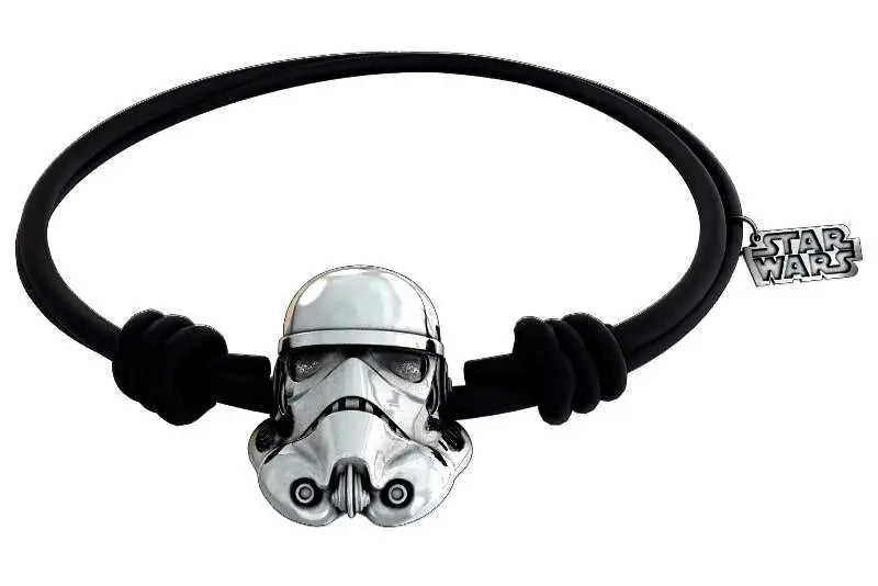 SW STORMTROOPER SILVER Pulsera BLCK RBR