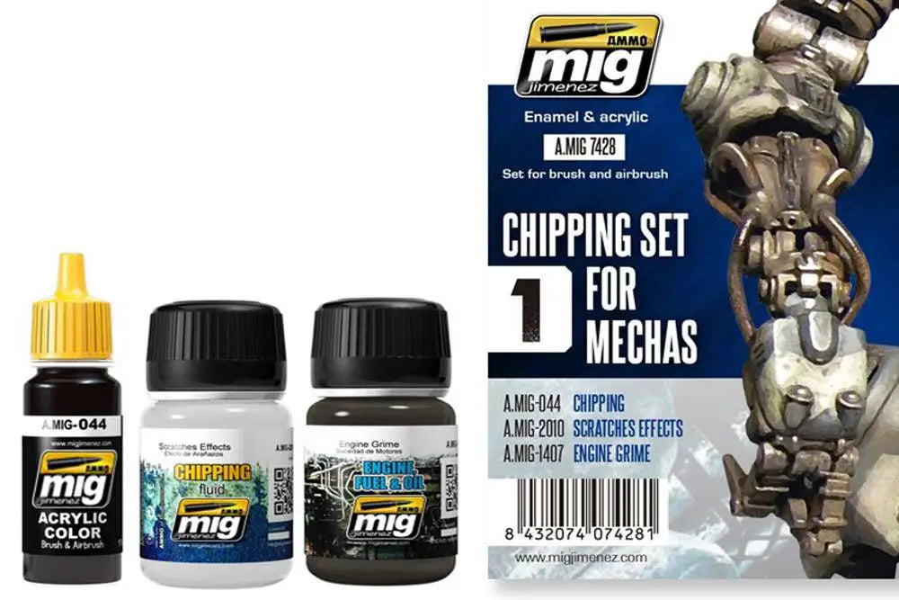 CHIPPING SET FOR MECHAS 7428 Frikytopia