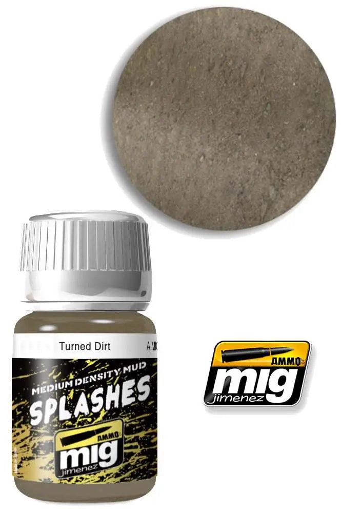 SPLASHES & MUD TEXTURE TURNED DIRT 1753 Frikytopia