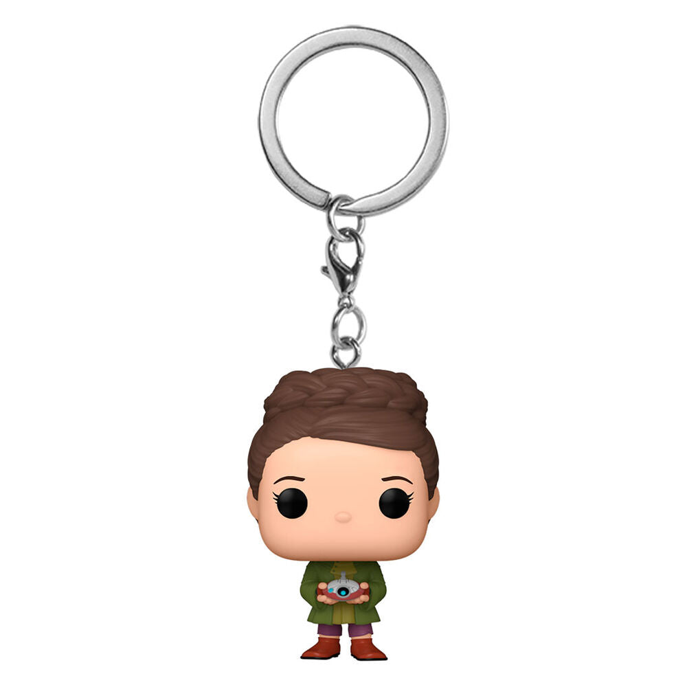 Llavero Pocket POP Star Wars Obi-Wan Kenobi 2 Young Leia Organa Frikytopia