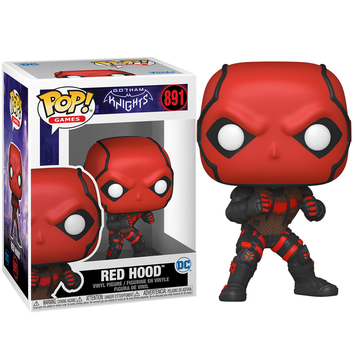Funko pop dc comics gotham knights red hood 57419