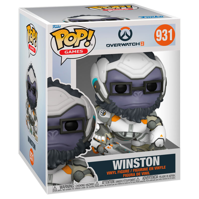 Figura POP Super OverWatch 2 Winston 15cm Frikytopia