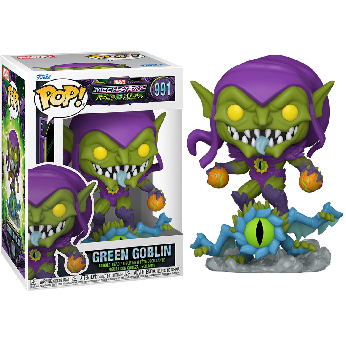 Figura POP Marvel Monster Hunters Green Goblin Frikytopia