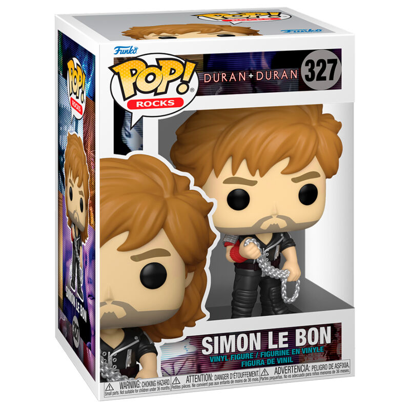 Figura POP Rocks Duran Duran Simon Le Bon Frikytopia