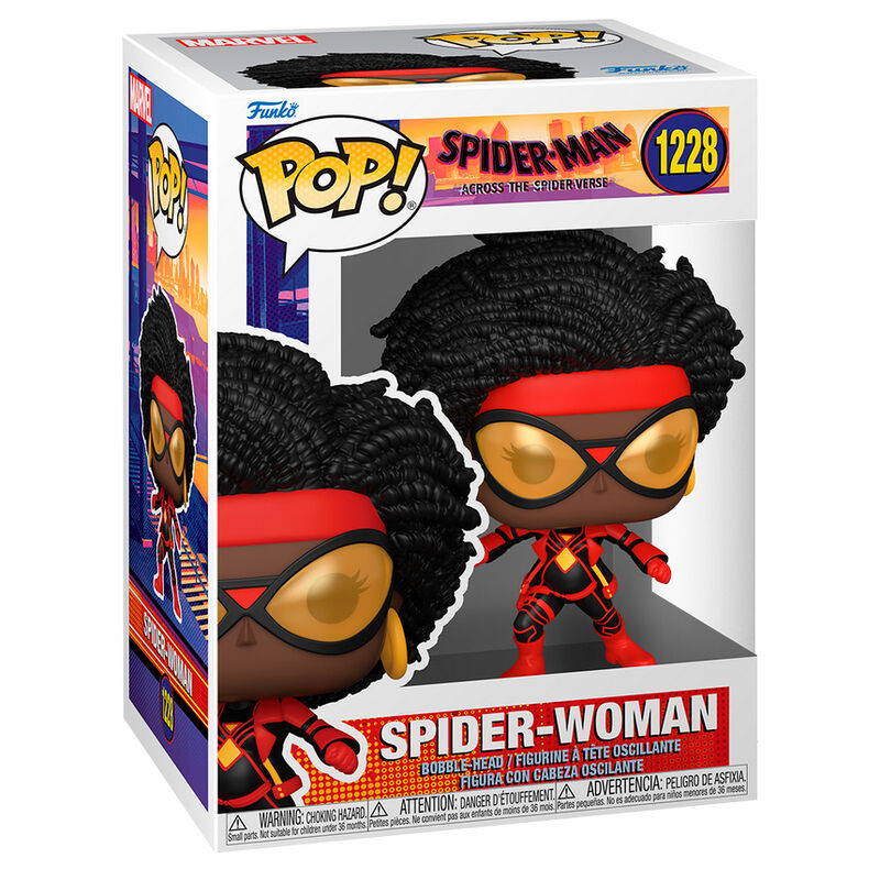 Figura POP Marvel Spiderman Across the Spiderverse Spider-Woman Frikytopia
