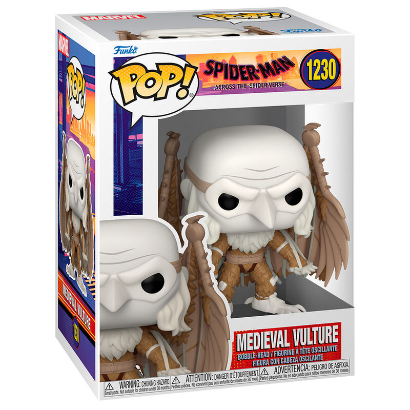 Funko pop spider - man across the spider - verse medieval vulture 6573 Frikytopia